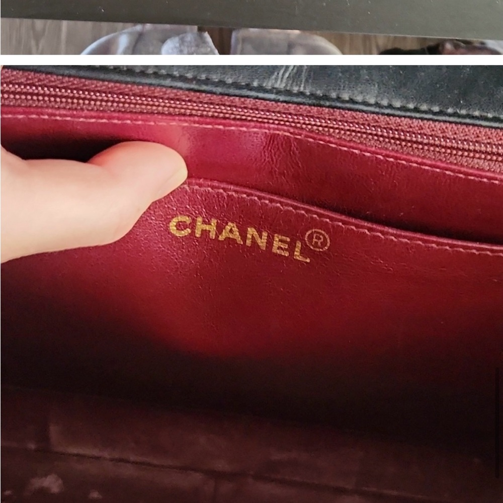 Chanel XL Jumbo Black Quilted Leather Bag - Picture 8 of 8
